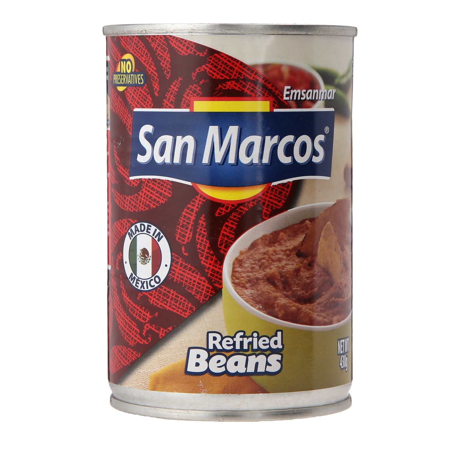 San Marcos Refried Beans 430g