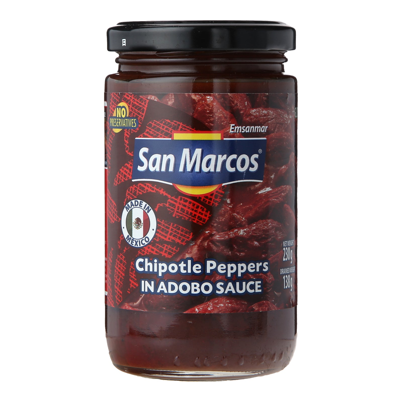 San Marcos Chipotle Adobados 230g