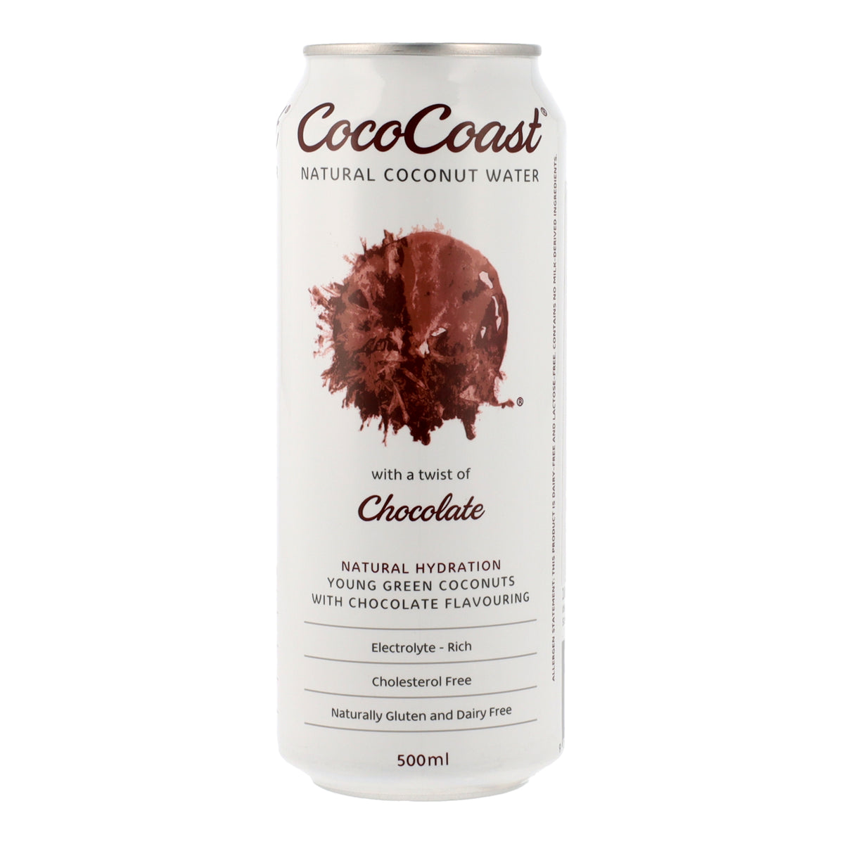 CocoCoast Chocolate Coconut Water 500ml | Smooth Cocoa Hydration