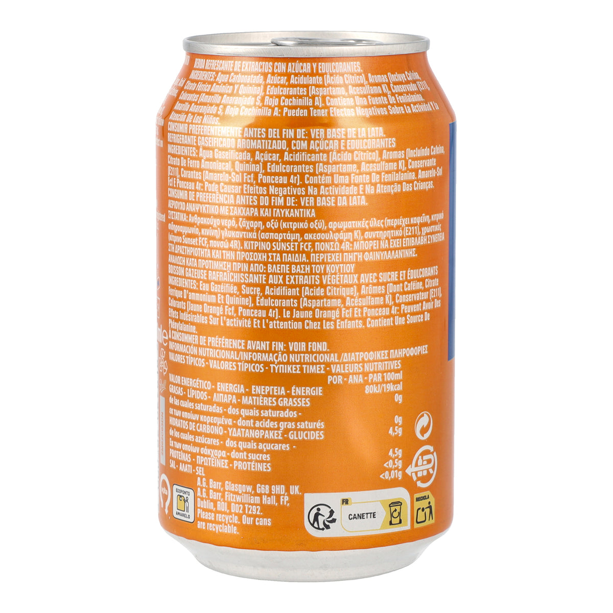 IRN-BRU Original 330ml | Scotland's Iconic Orange Soft Drink