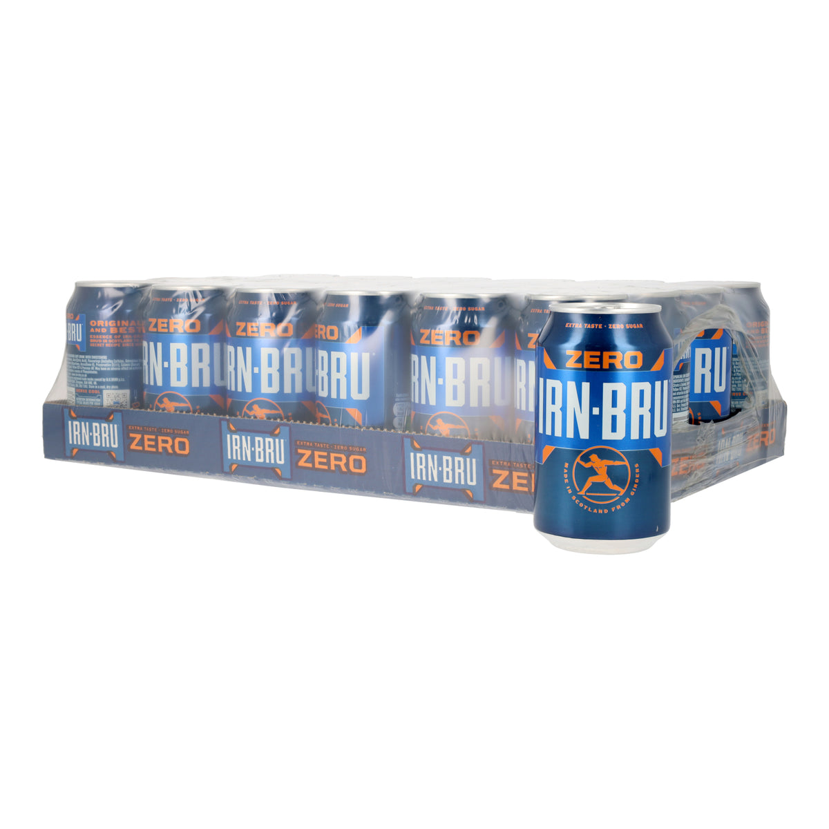 IRN-BRU Zero Sugar 330ml | All the Flavour, No Sugar