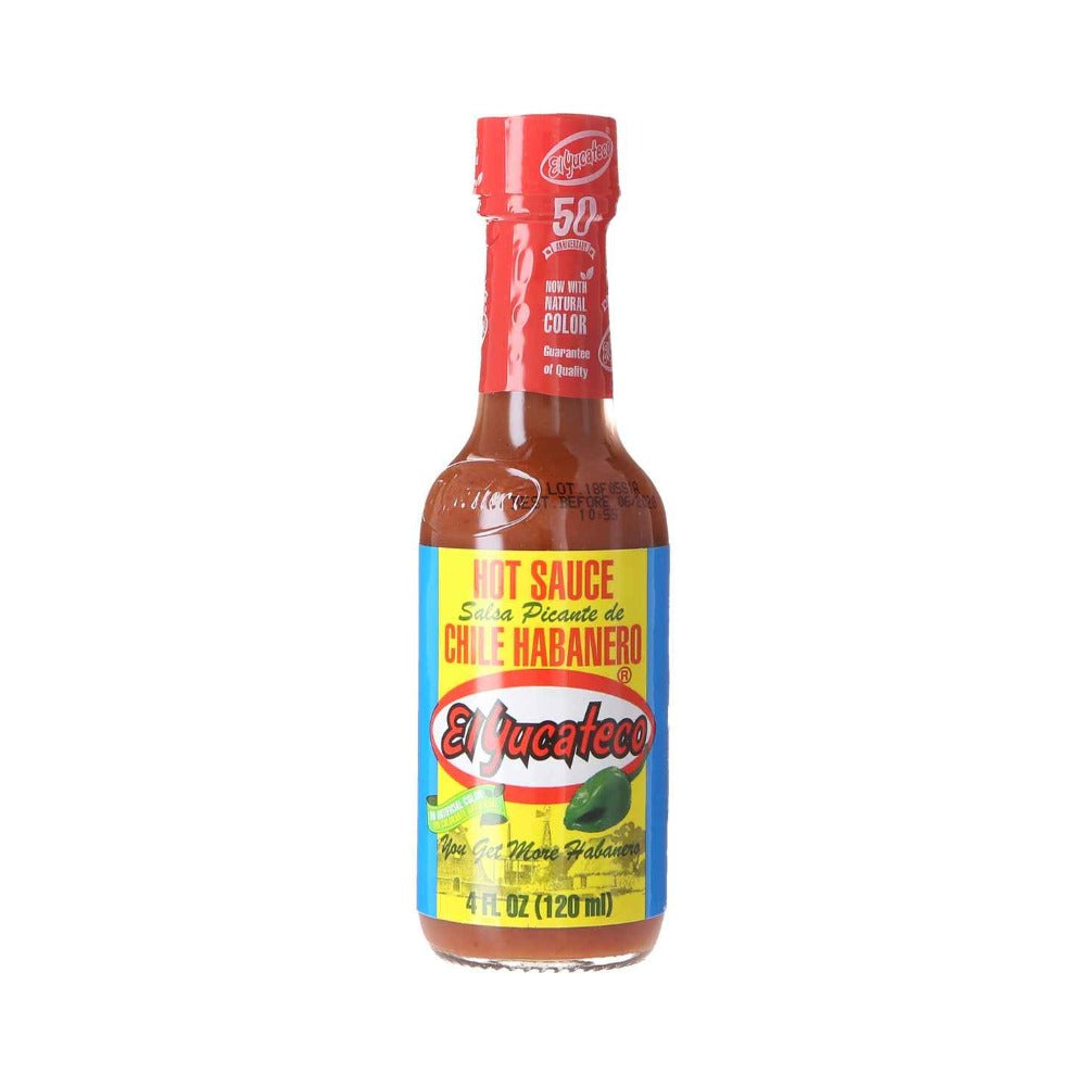 El Yucateco Red Habanero Hot Sauce 120ml