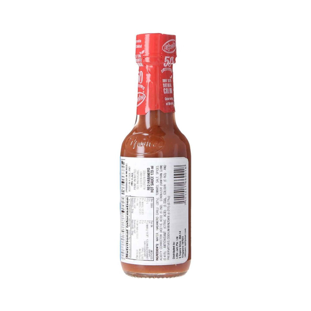 El Yucateco Red Habanero Hot Sauce 120ml
