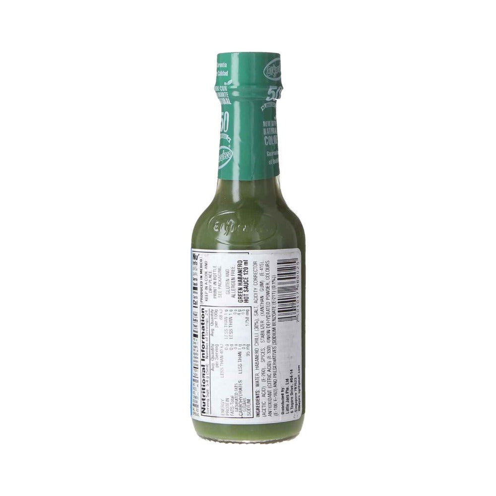 El Yucateco Green Habanero Hot Sauce 120ml