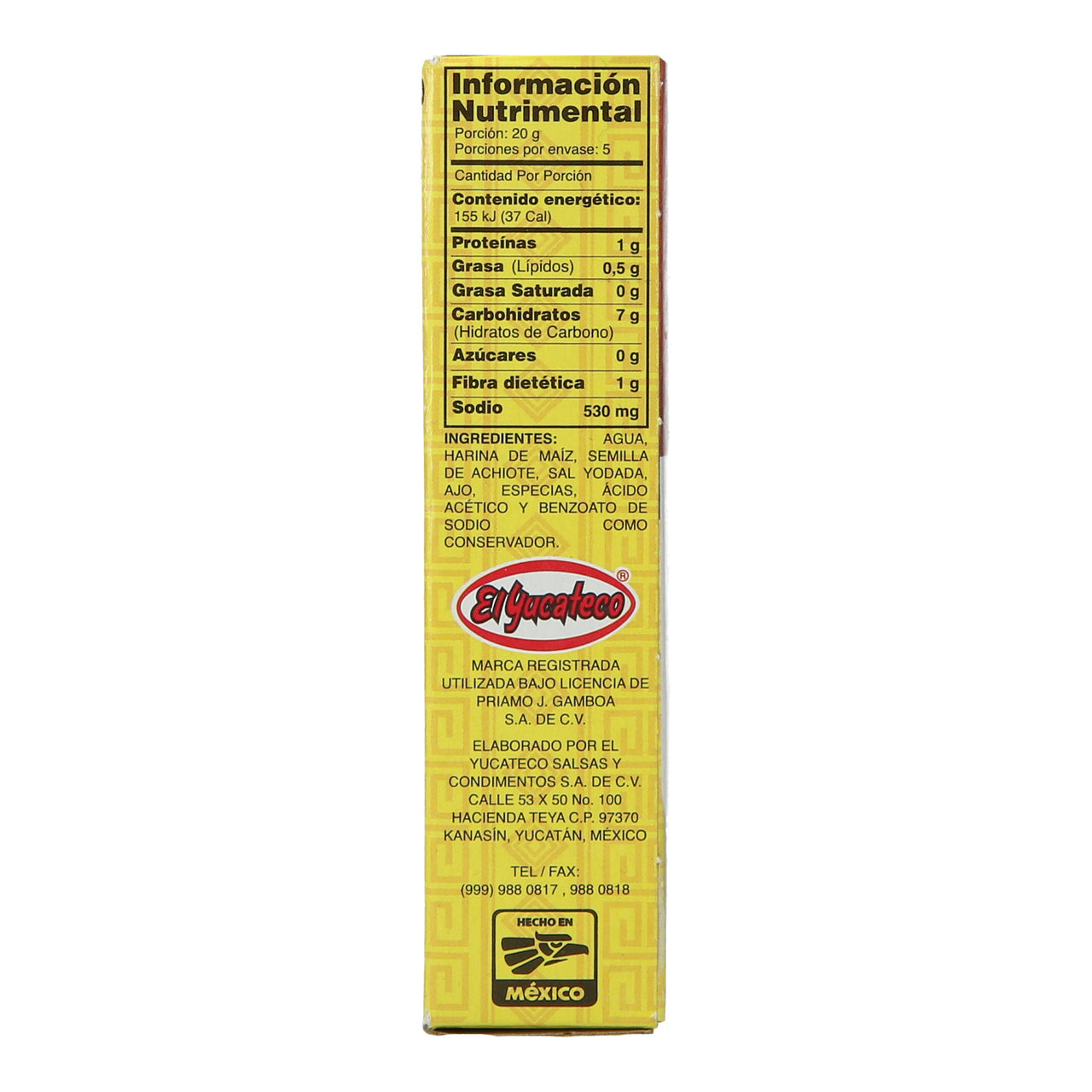El Yucateco Achiote Annato Paste 100g
