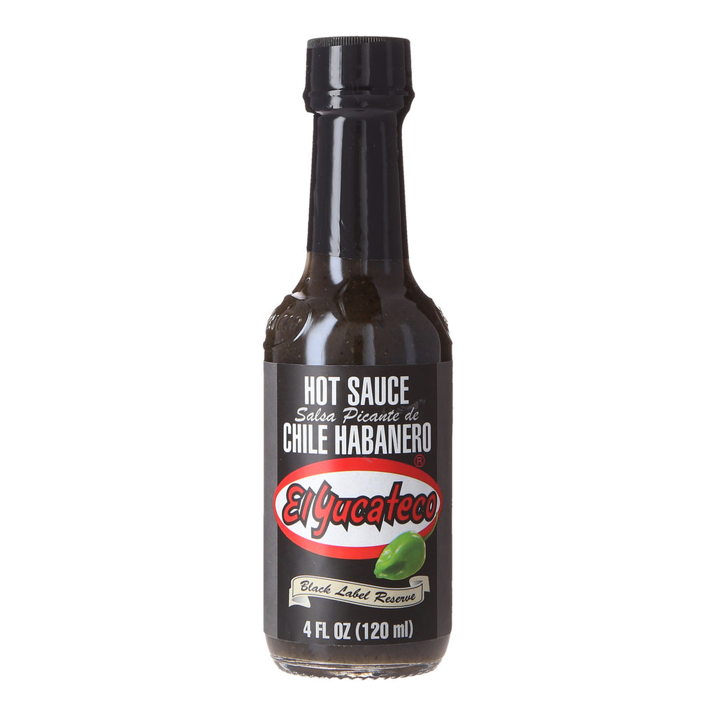 El Yucateco Black Habanero Hot Sauce 120ml