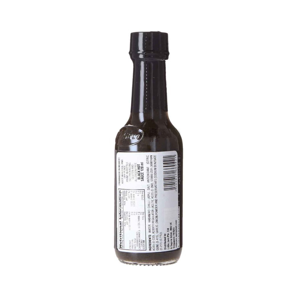 El Yucateco Black Habanero Hot Sauce 120ml