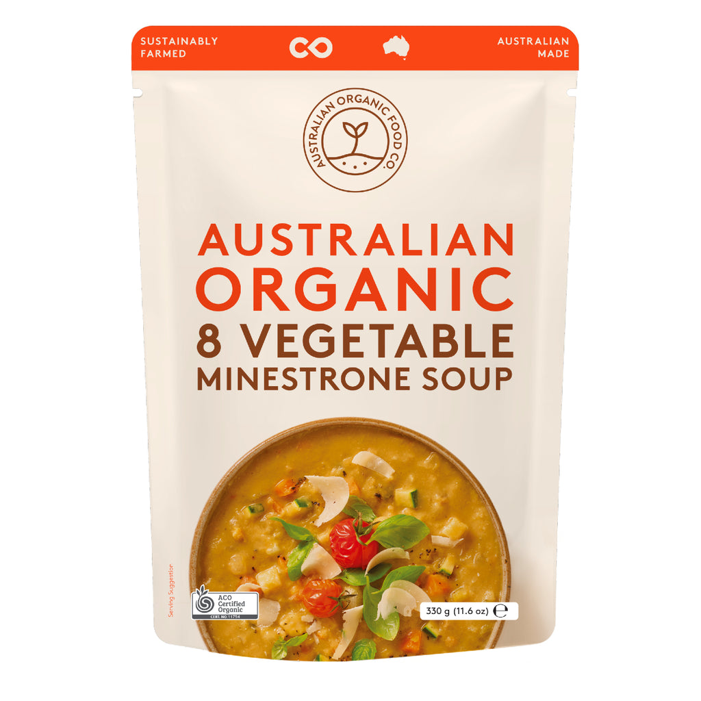 Australian Organic Food Co. Vegetable & Minestrone Soup 330g
