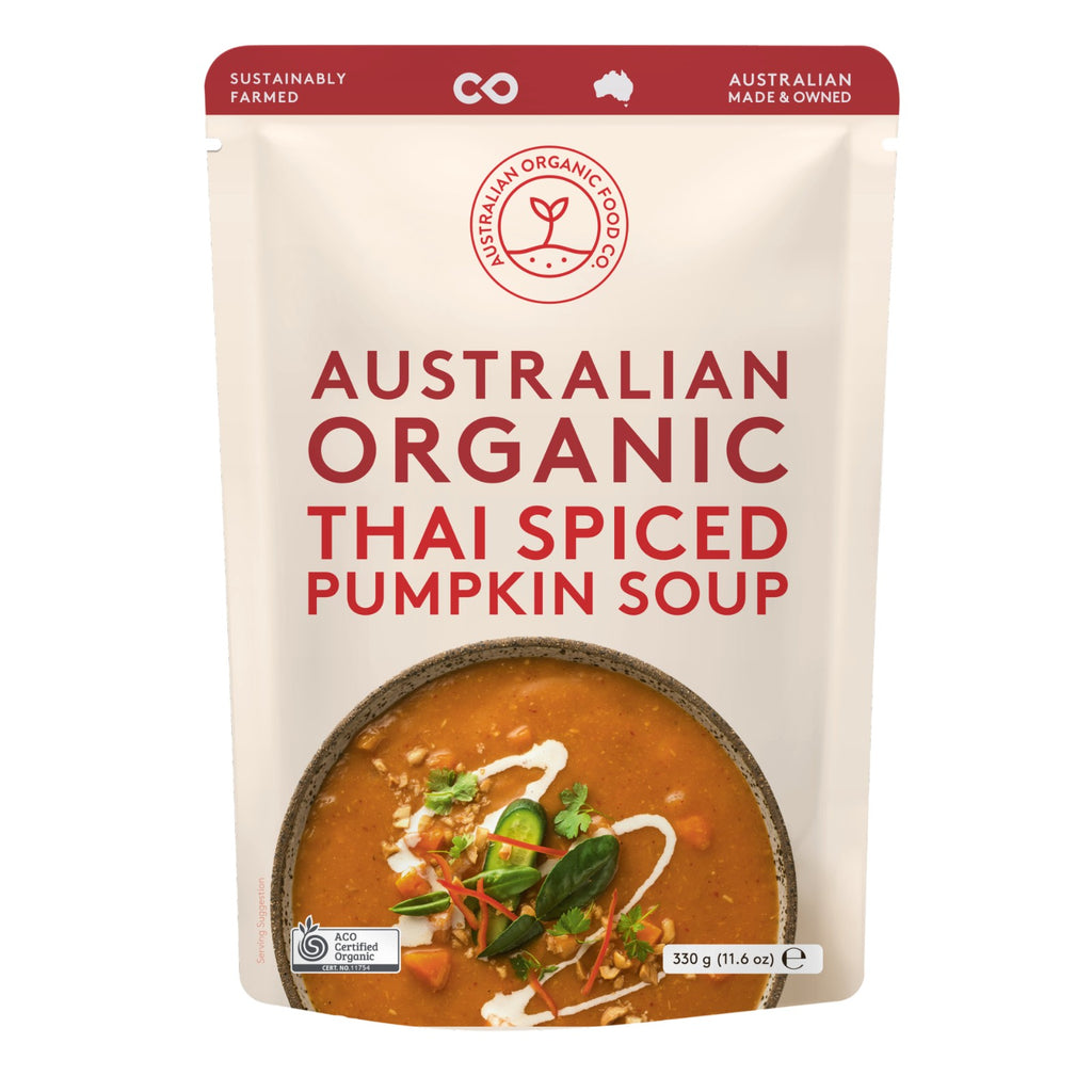 Australian Organic Food Co. Thai Spiced Pumpkin Soup 120g