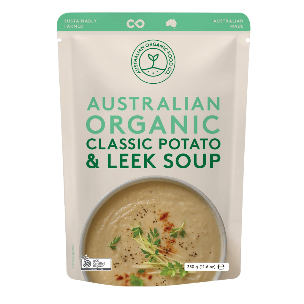 Australian Organic Food Co. Classic Potato & Leek Soup 330g