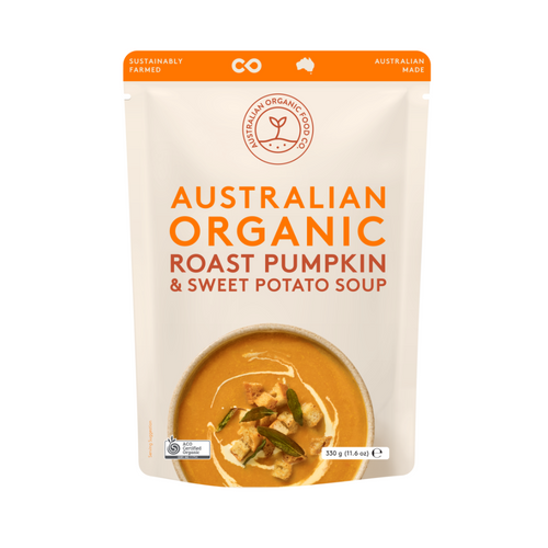 Australian Organic Food Co Roast Pumpkin Sweet Potato Soup 330g