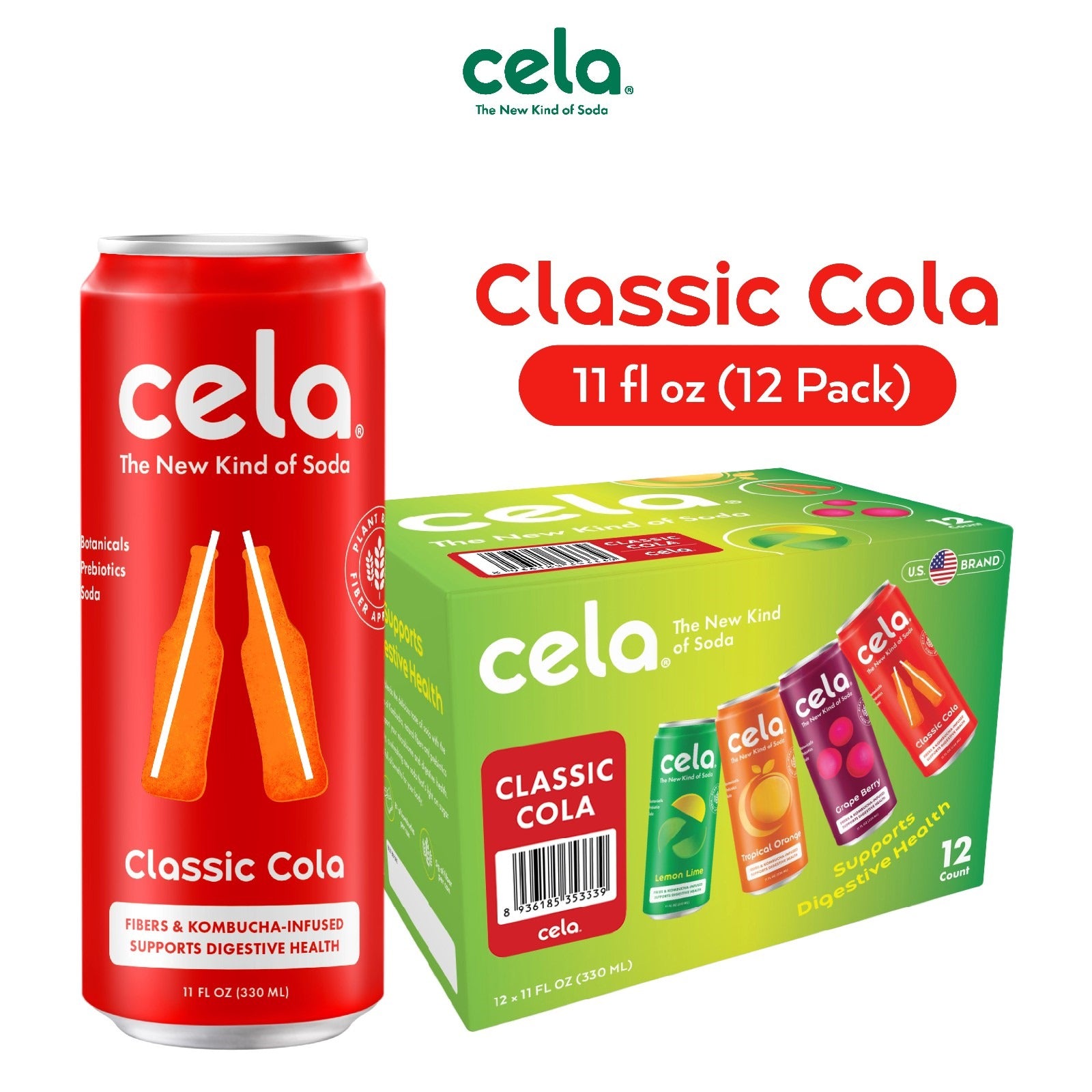Cela Classic Cola 12 x 330ml