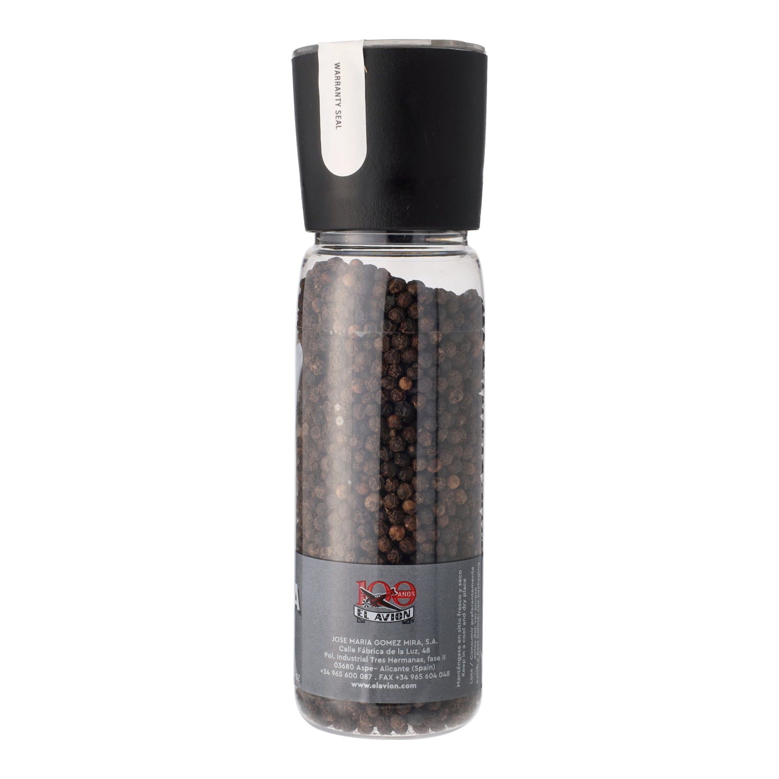 El Avion Black Pepper Grinder XL 160g