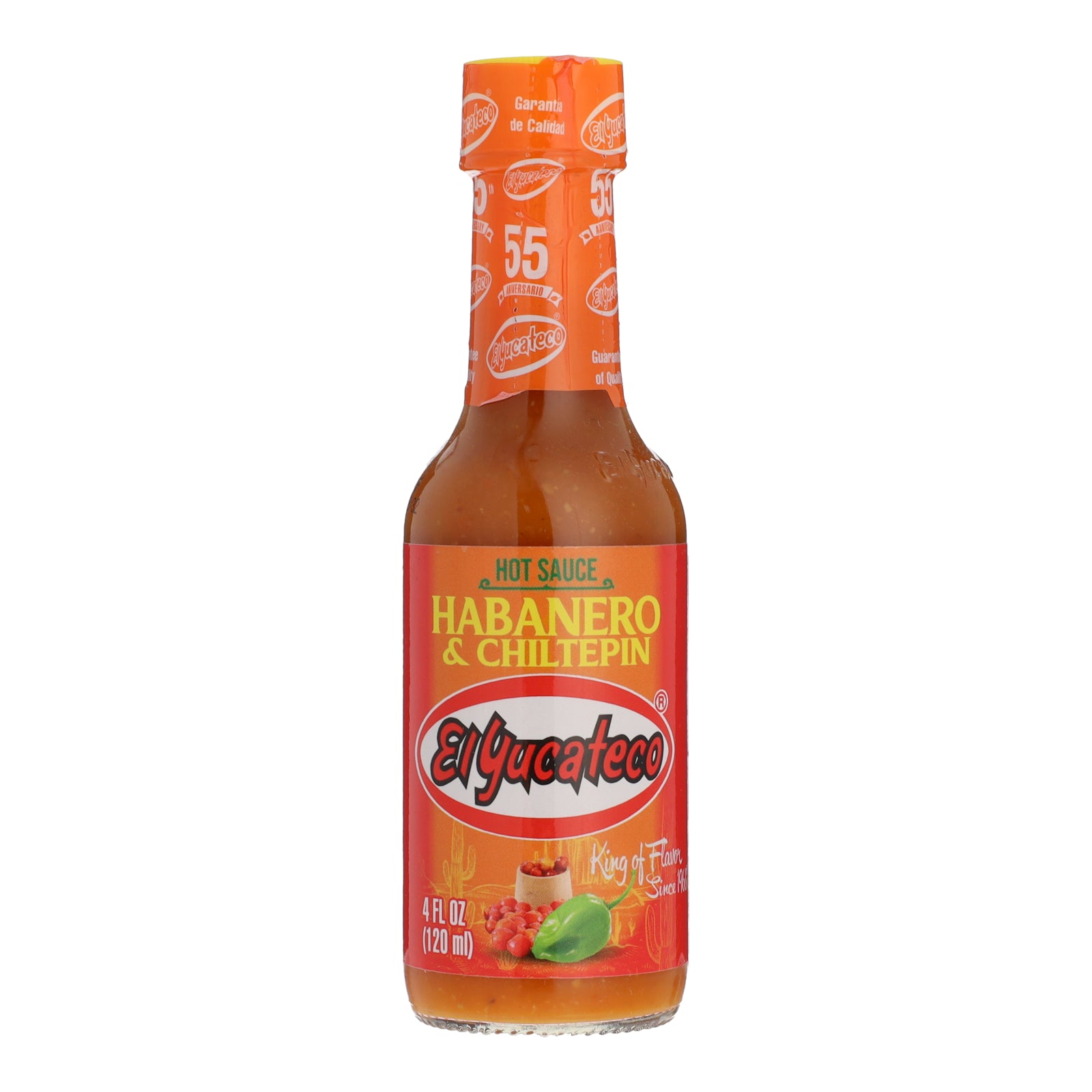 El Yucateco Habanero & Chiltepin Sauce 120ml