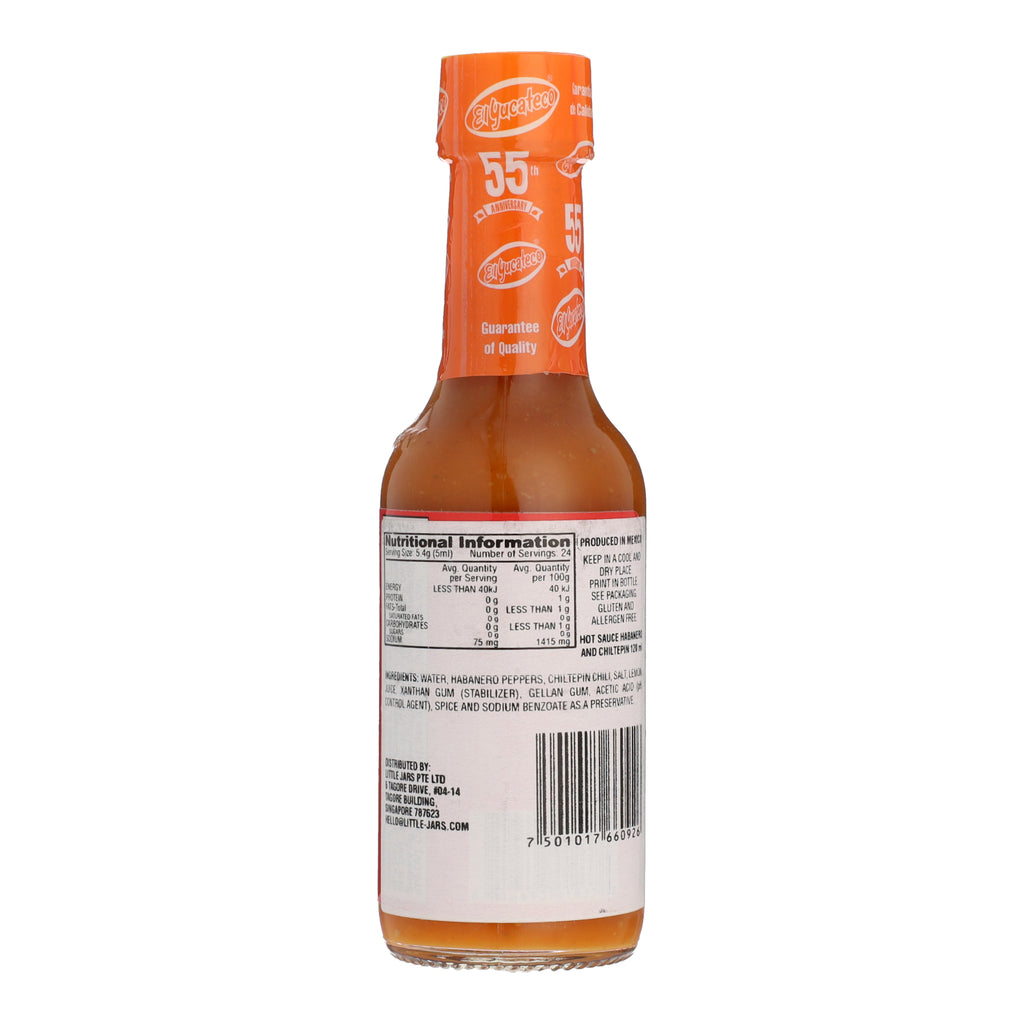 El Yucateco Habanero & Chiltepin Sauce 120ml