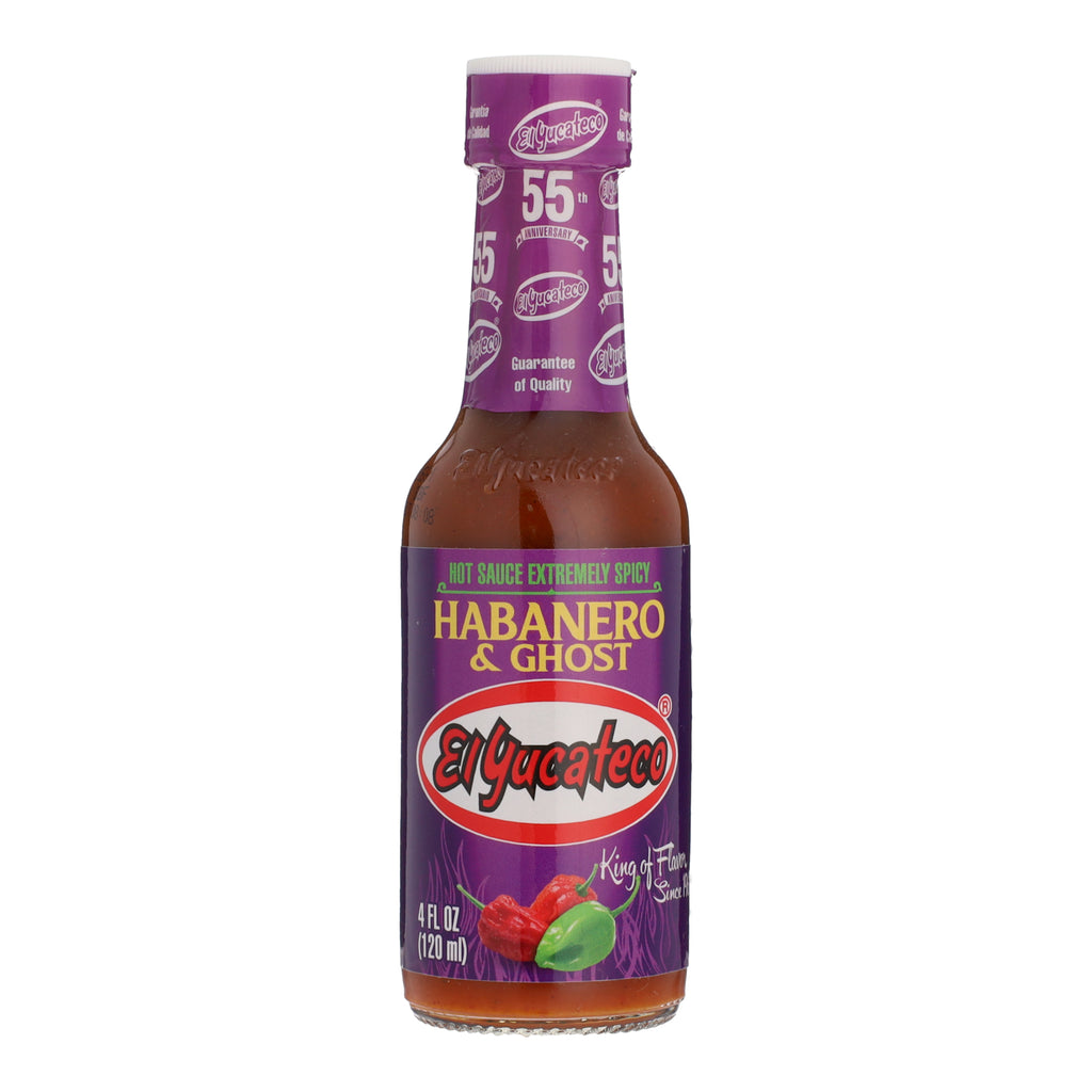 El Yucateco Habanero & Ghost Hot Sauce Extremely Spicy 120ml