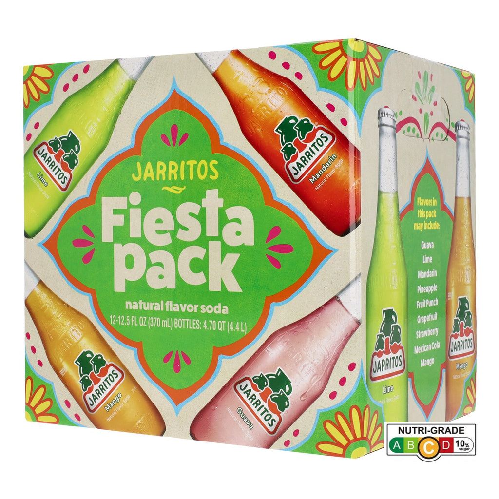 Jarritos Fiesta Variety Pack (12 x 370ml)