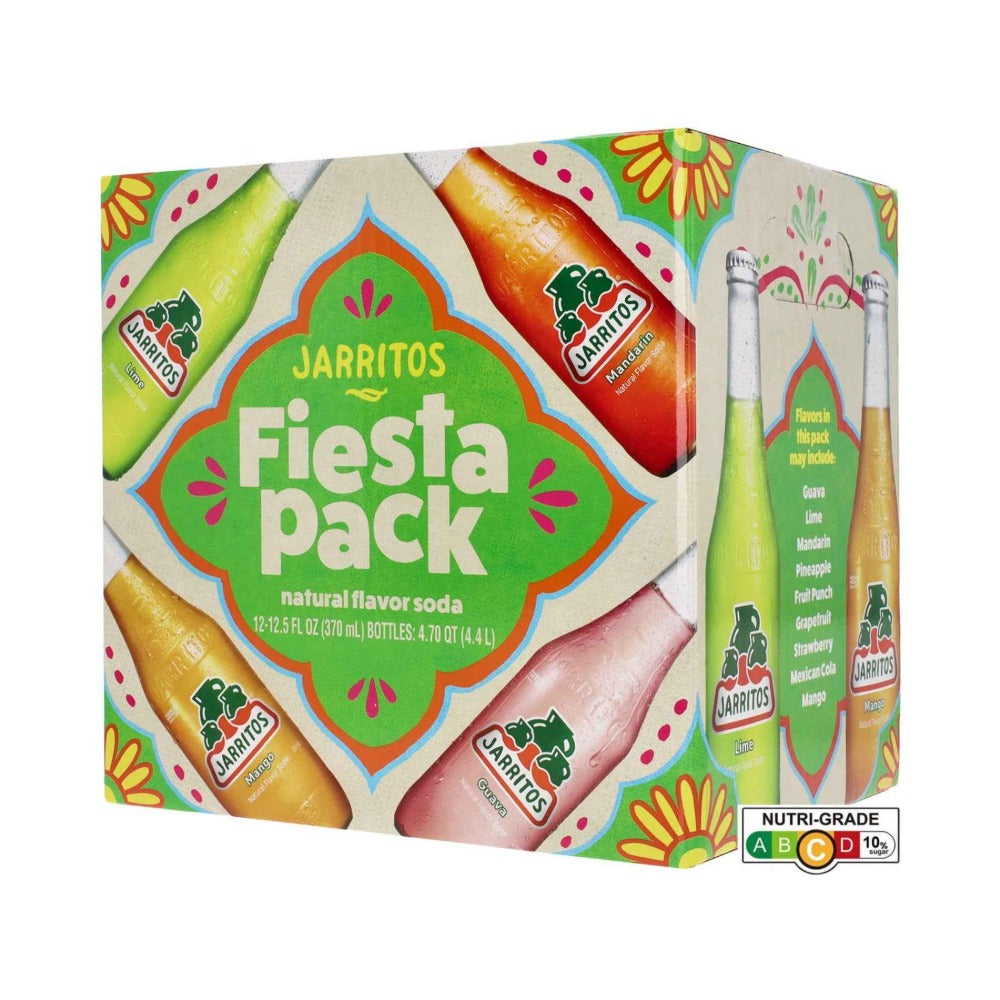 Jarritos Fiesta Variety Pack (12 x 370ml)
