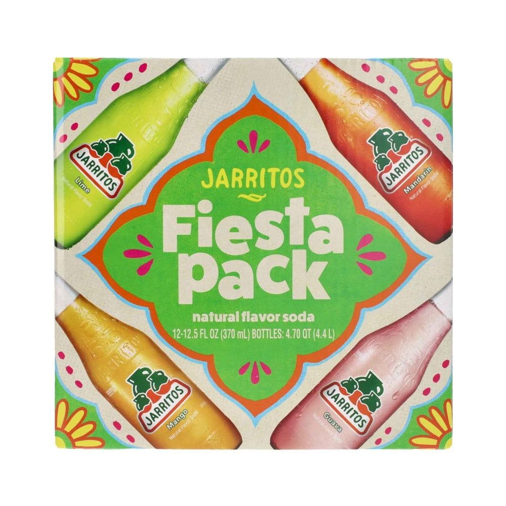Jarritos Fiesta Variety Pack (12 x 370ml)