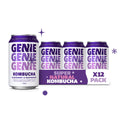 Genie Kombucha Blueberry & Raspberry (330ml x 12)