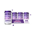 Genie Blueberry Raspberry Kombucha 330ml 12 Pack