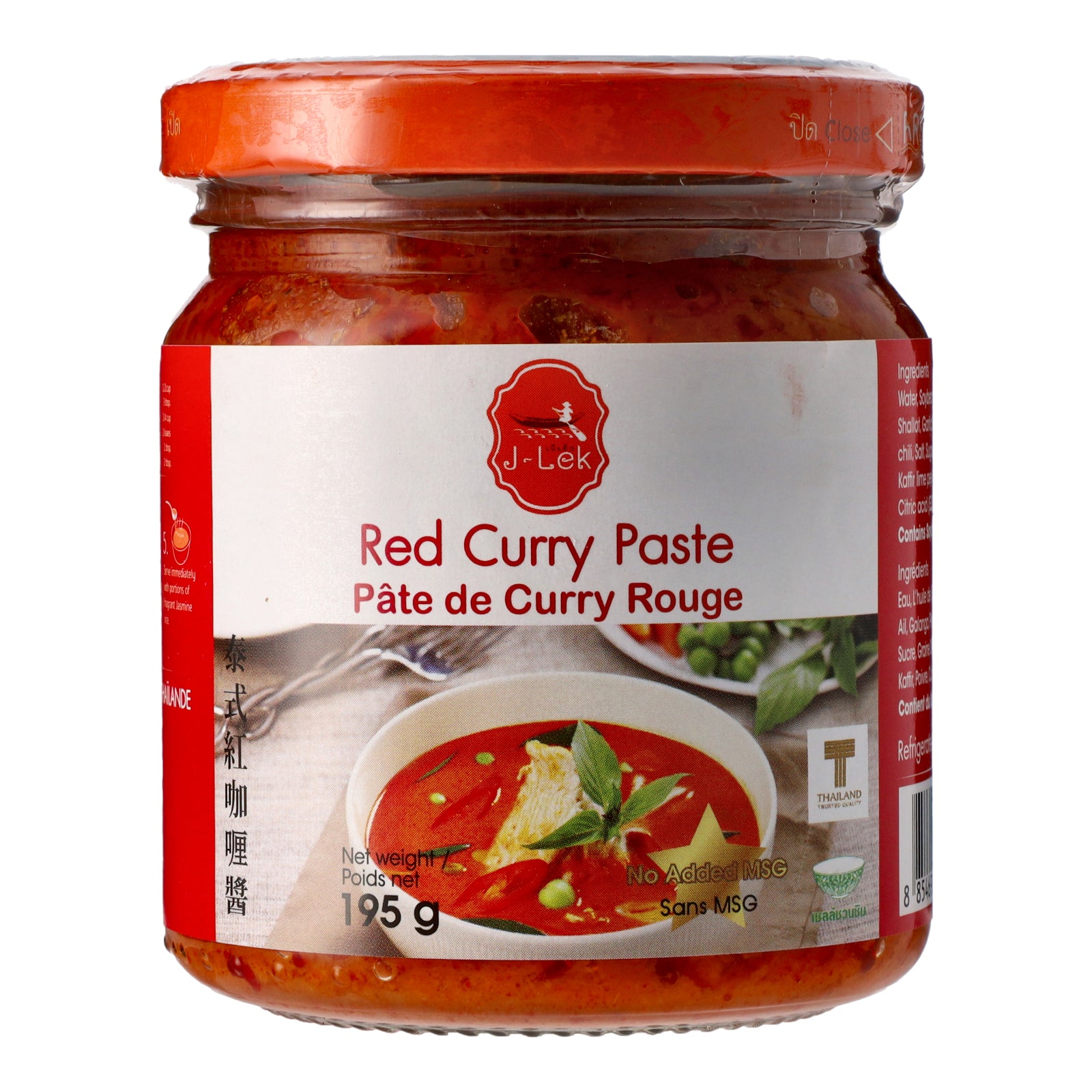J-Lek Red Curry Paste 195g