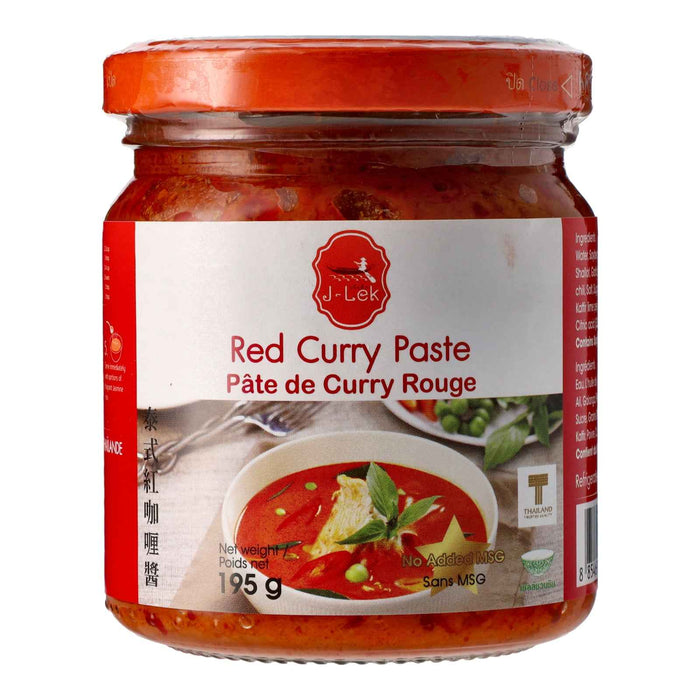 J-Lek Red Curry Paste 195g