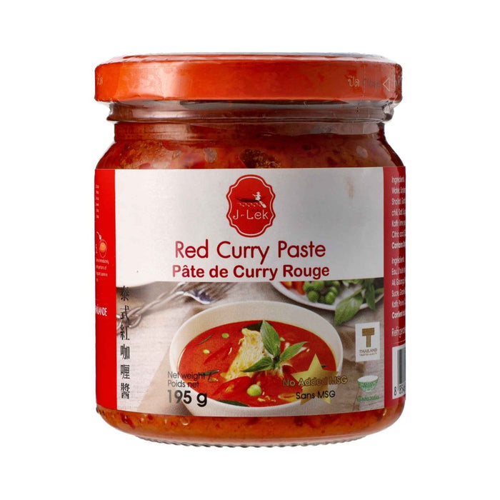J-Lek Red Curry Paste 195g