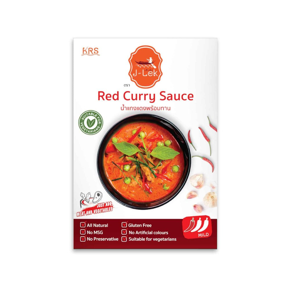 J-Lek Red Curry Sauce 250g
