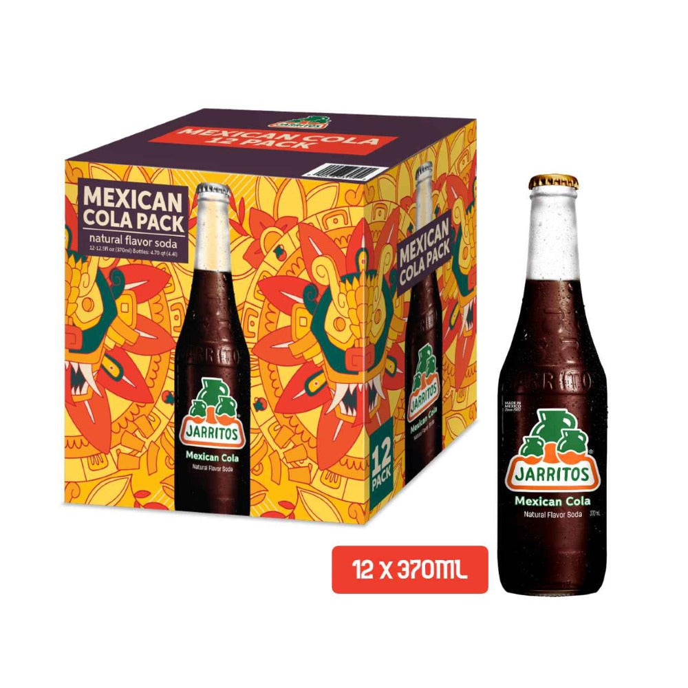 Mexican Cola Pack Natural Flavor Soda (12 x 370ML)
