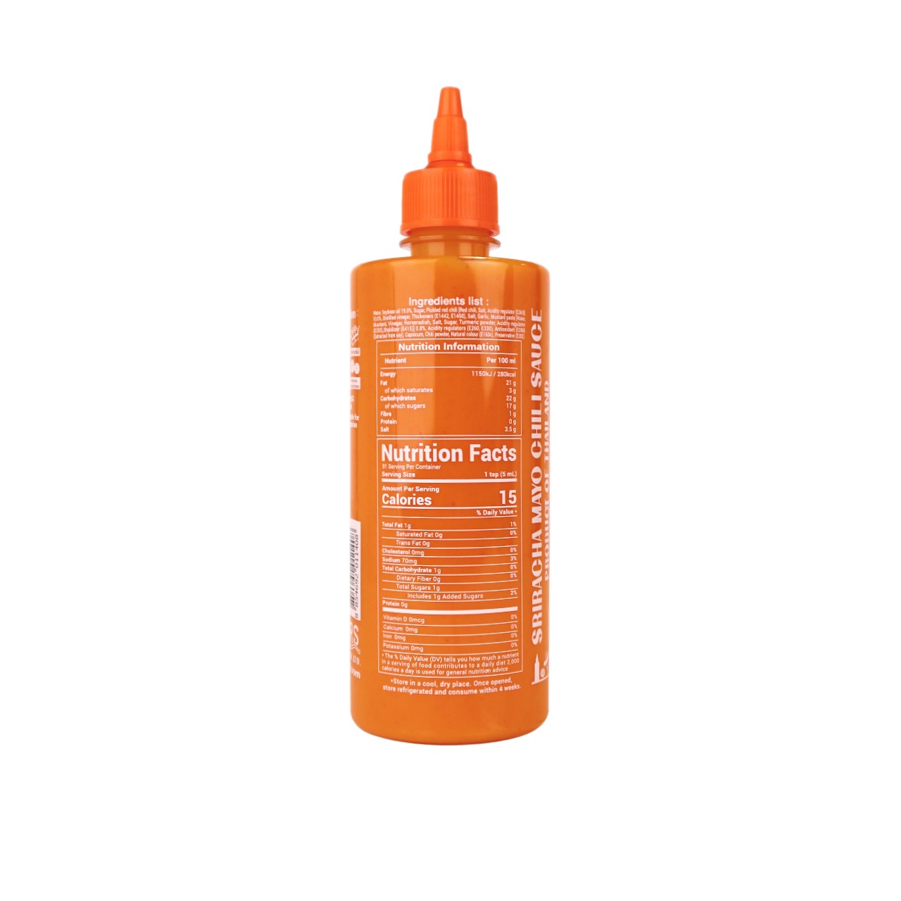 J-Lek Sriracha Mayo Chilli Sauce 455ml