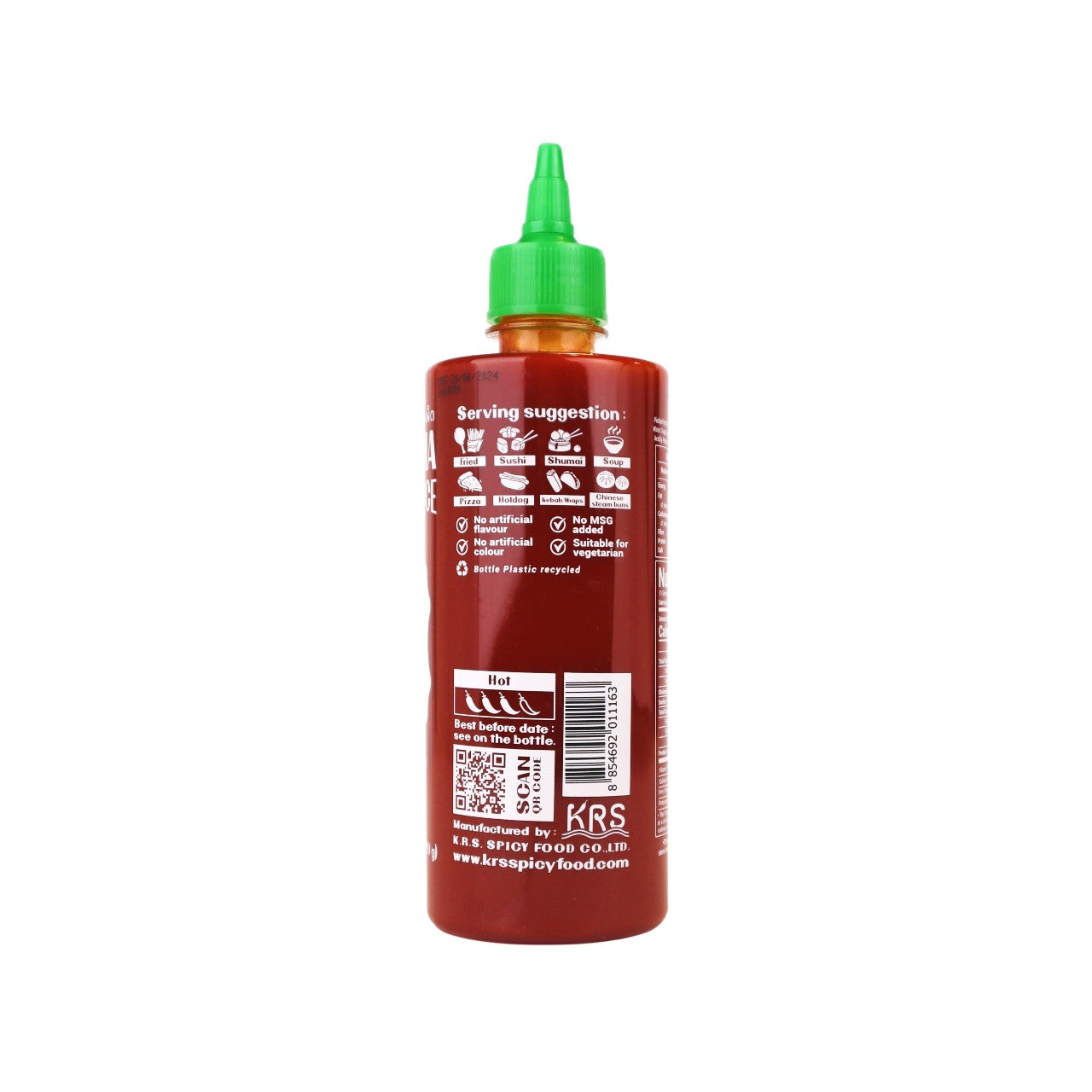 J-Lek Sriracha Hot Chilli Sauce 455ml
