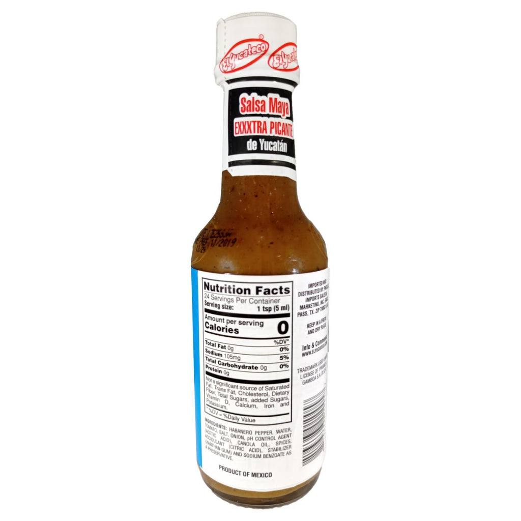 El Yucateco Kutbil-Ik Habanero XXXtra Hot Sauce 120ml