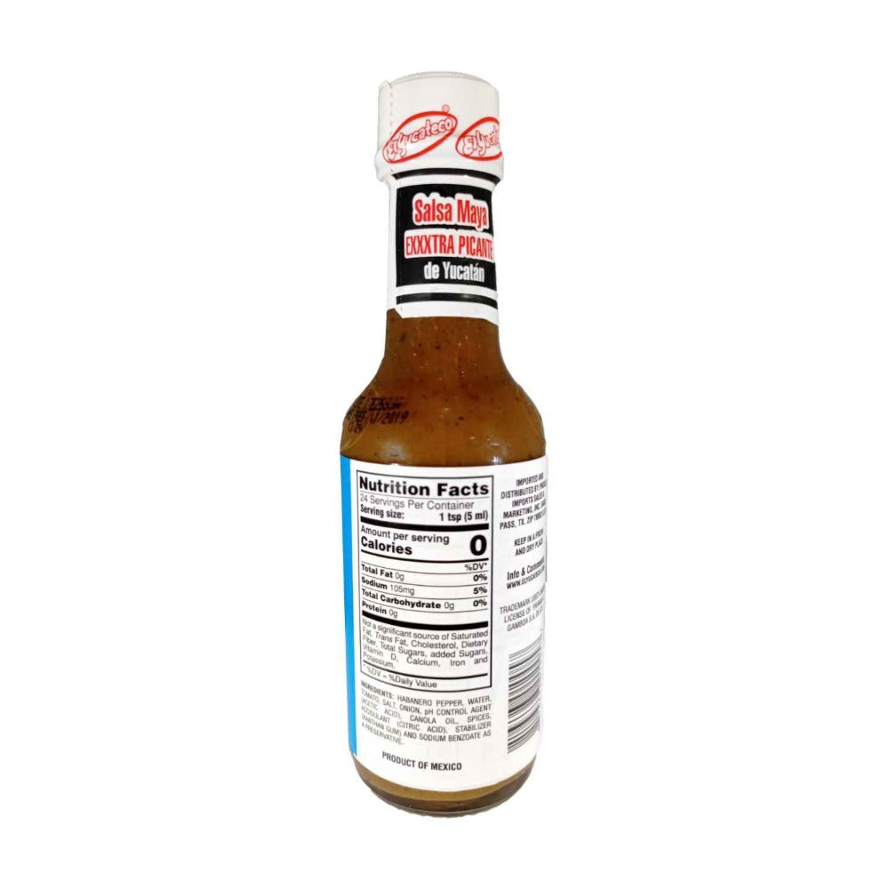 El Yucateco Kutbil-Ik Habanero XXXtra Hot Sauce 120ml