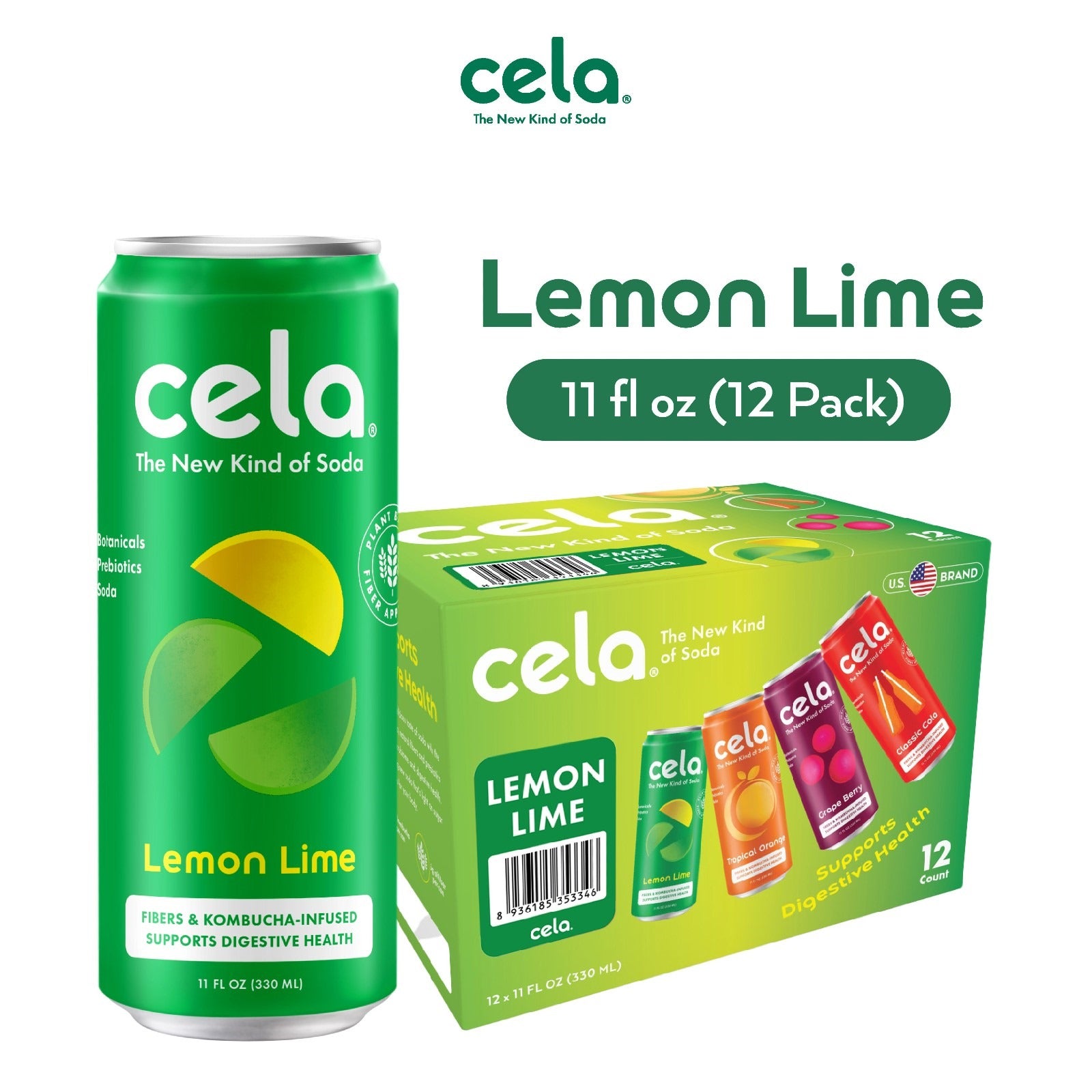 Cela Lemon Lime (12x330ml)