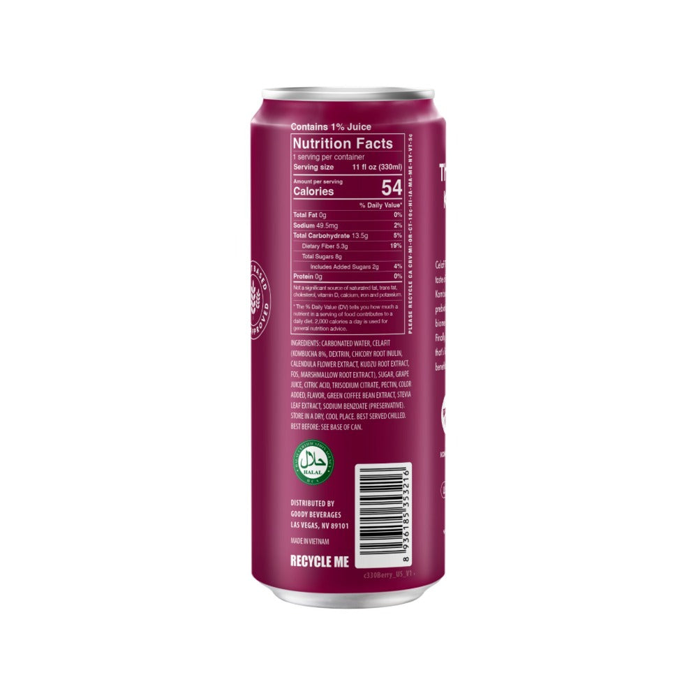 Cela Grape Berry 330ml Can