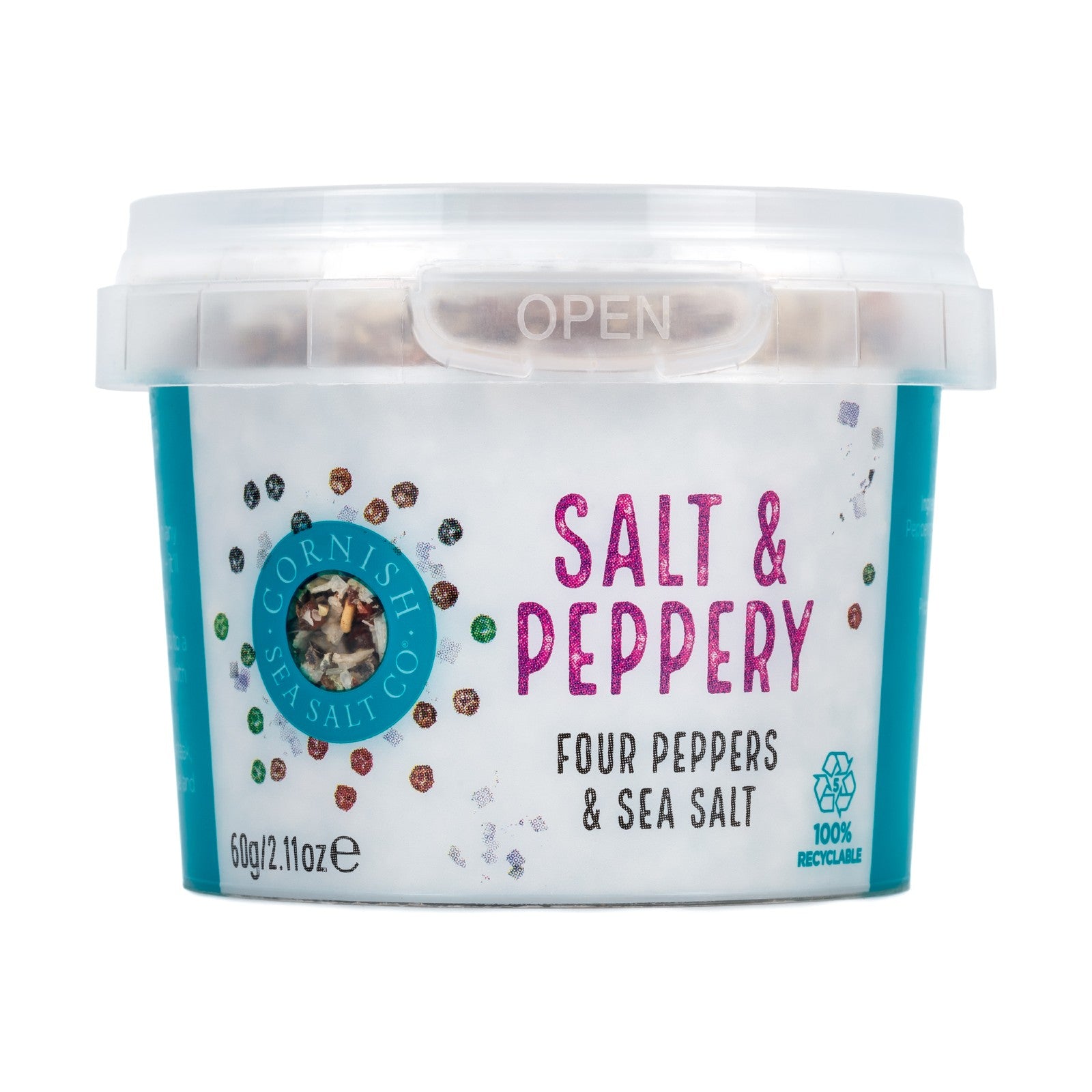 Cornish Sea Salt Co. Salt & Peppery 60g