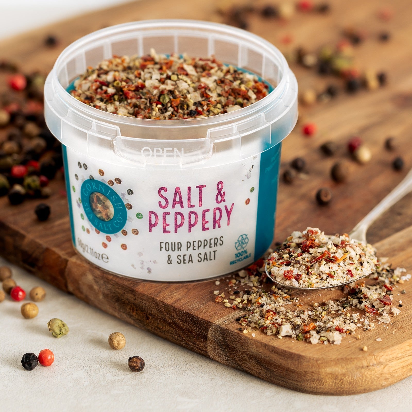 Cornish Sea Salt Co. Salt & Peppery 60g