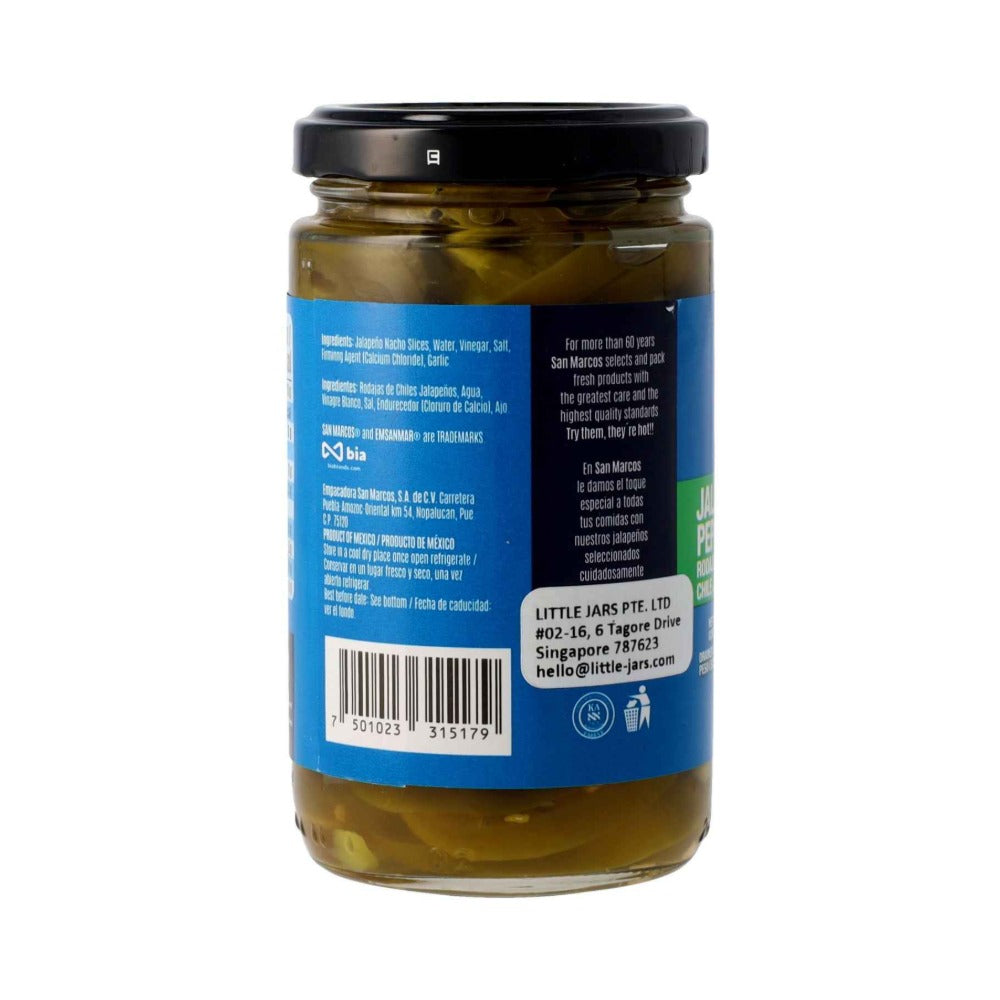 San Marcos Nacho Sliced Jalapenos 210g