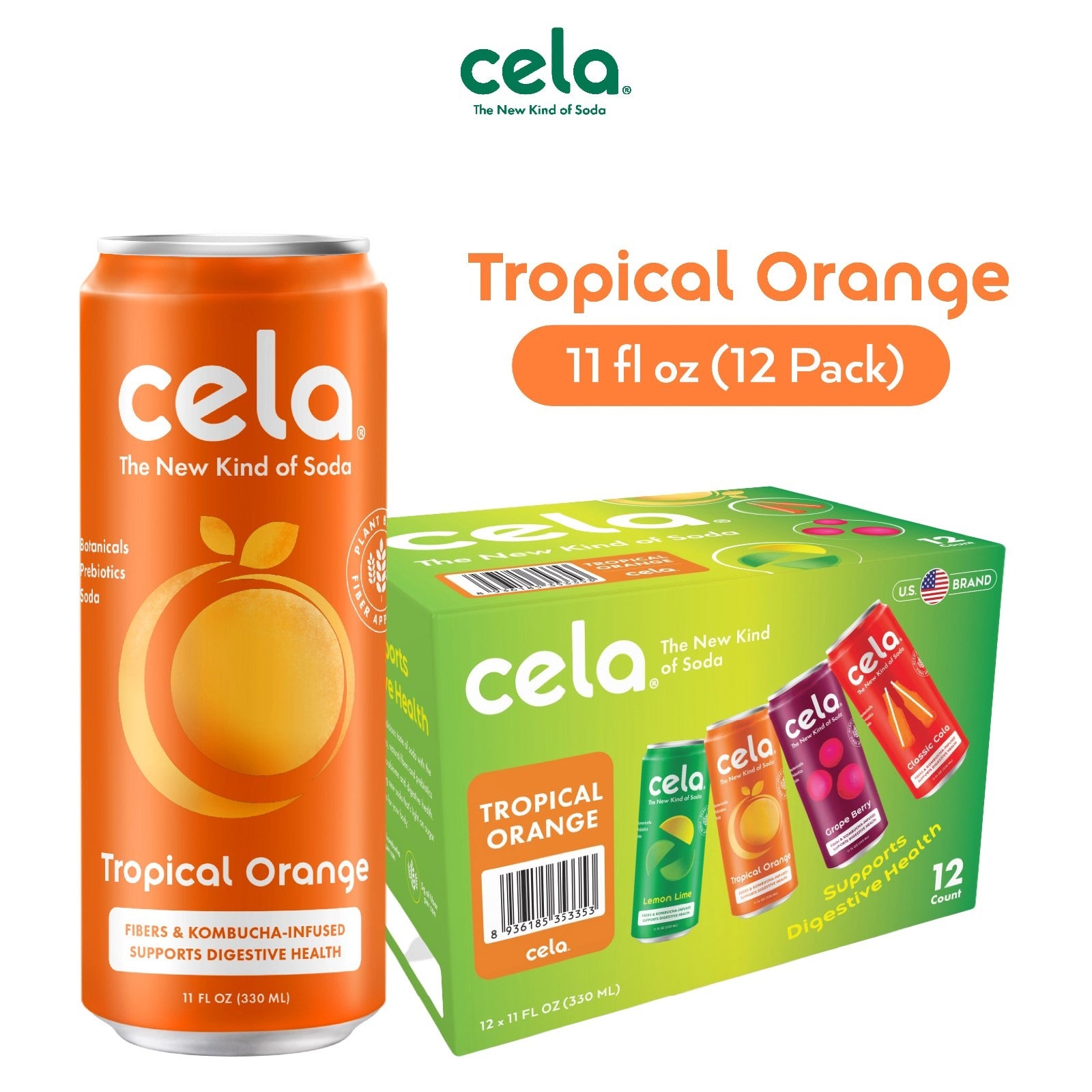 Cela Tropical Orange (12 x 330ml)