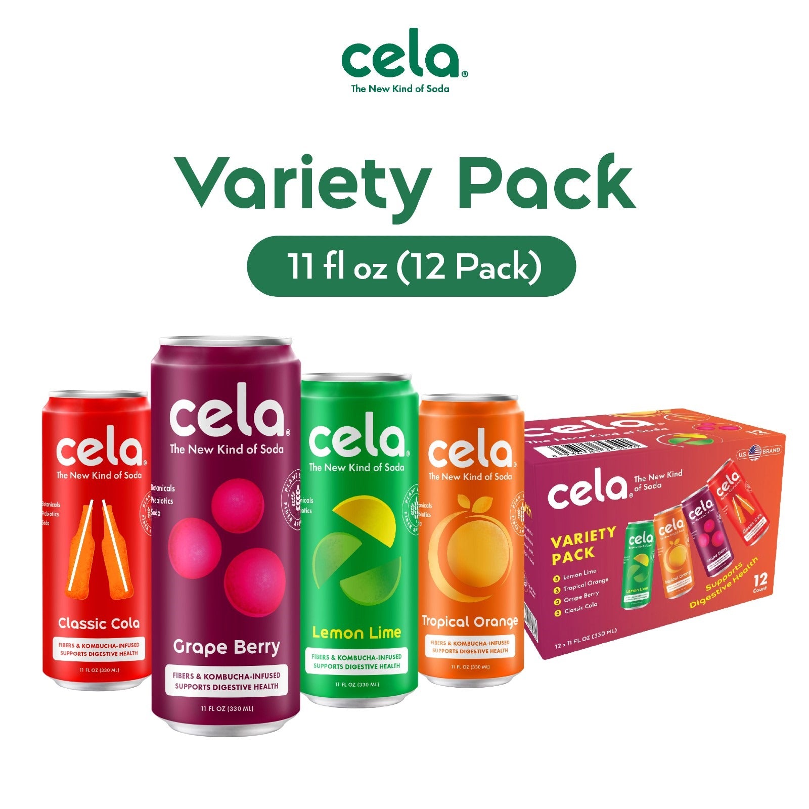 Cela	Variety Pack (12 x 330ml)